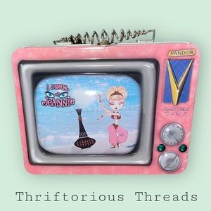 Vandor Collectible Tins 1999 I Dream of Jeannie Retro TV Lunchbox